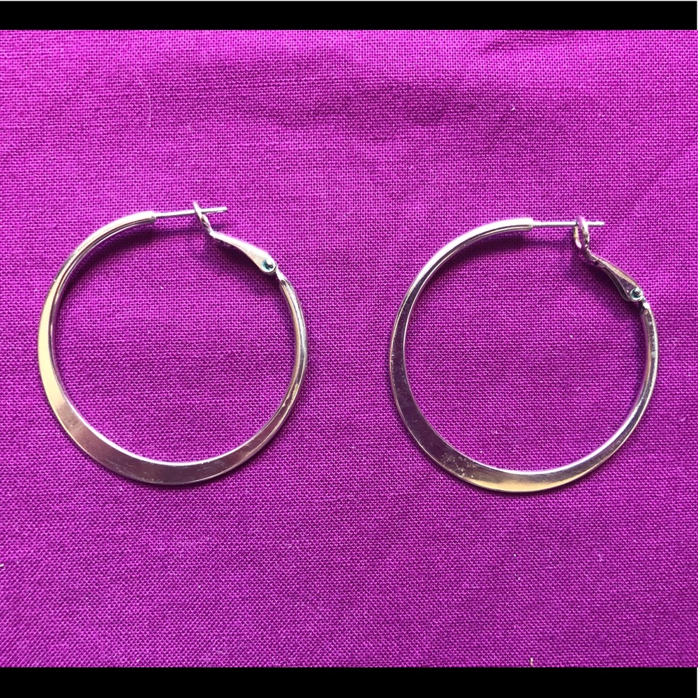 Lia Sophia Hoop Earrings